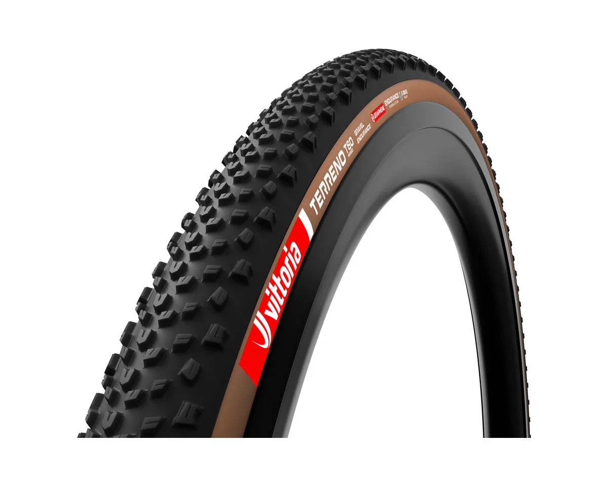 Vittoria Terreno T60 Mixed Gravel Endurance Tire (700c) (40mm) (Brown)